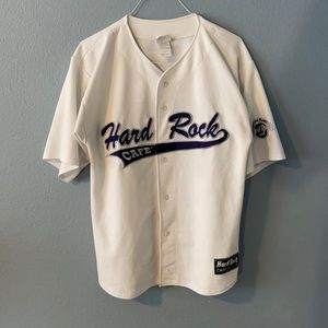 Authentic Hard Rock Cafe baseball jersey